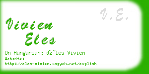 vivien eles business card